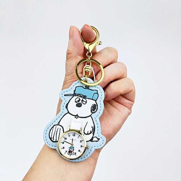 スヌーピー オラフ ダイカットチャームウォッチ ライトブルー 時計 SNOOPY