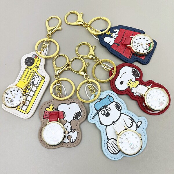スヌーピー ダイカットチャームウォッチ ネイビー 時計 SNOOPY