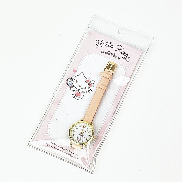 サンリオ ハローキティ ハート針ウォッチ(ピンク) 時計 Sanrio
