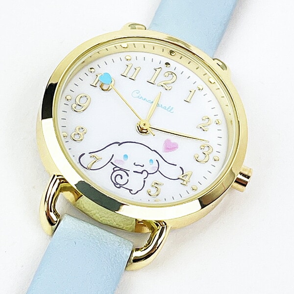 サンリオ シナモロール ハート針ウォッチ(ブルー) 時計 Sanrio シナモン