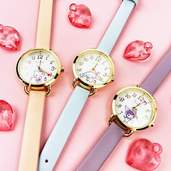 サンリオ シナモロール ハート針ウォッチ(ブルー) 時計 Sanrio シナモン