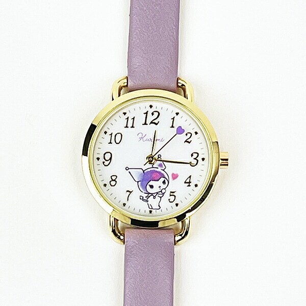サンリオ クロミ ハート針ウォッチ(パープル) 時計 Sanrio