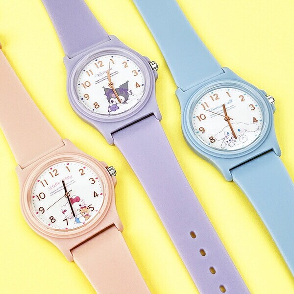 サンリオ クロミ パステルPVCウォッチ(パープル) 時計 Sanrio