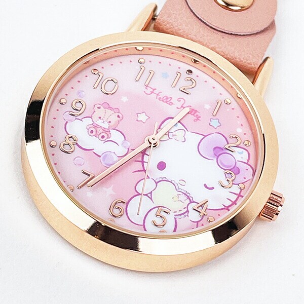 サンリオ ハローキティ おすましキーチェーンウォッチ(ピンク) 時計 Sanrio