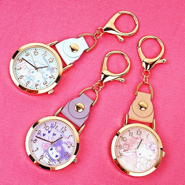 サンリオ ハローキティ おすましキーチェーンウォッチ(ピンク) 時計 Sanrio