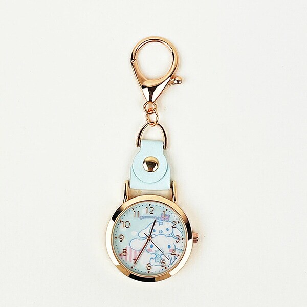 サンリオ シナモロール おすましキーチェーンウォッチ(ブルー) 時計 Sanrio シナモン