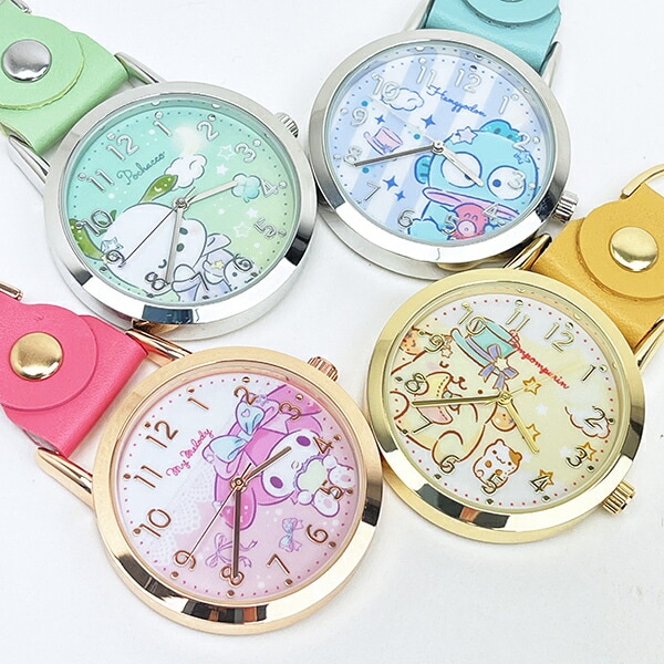 サンリオ ポチャッコ おすましキーチェーンウォッチ 時計 Sanrio