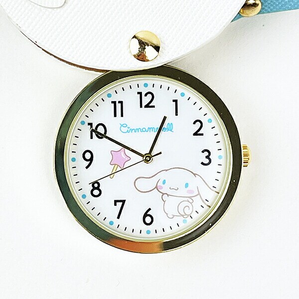 サンリオ シナモロール フェイスダイカットウォッチ(ブルー) 時計 Sanrio シナモン