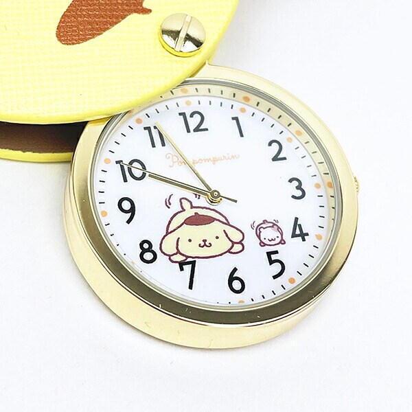 サンリオ ポムポムプリン フェイスダイカット ウォッチ 時計 Sanrio