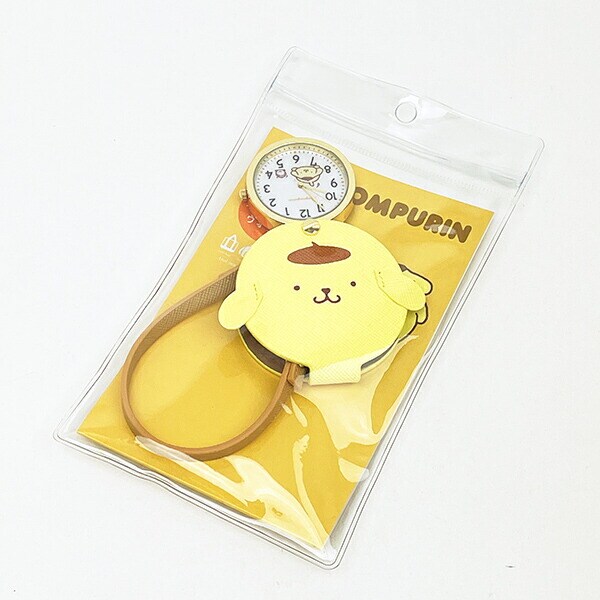 サンリオ ポムポムプリン フェイスダイカット ウォッチ 時計 Sanrio