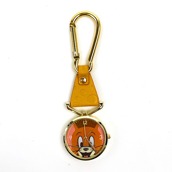 トムとジェリー カラナビKCモデル カラナビ付き時計 イエロー日本製