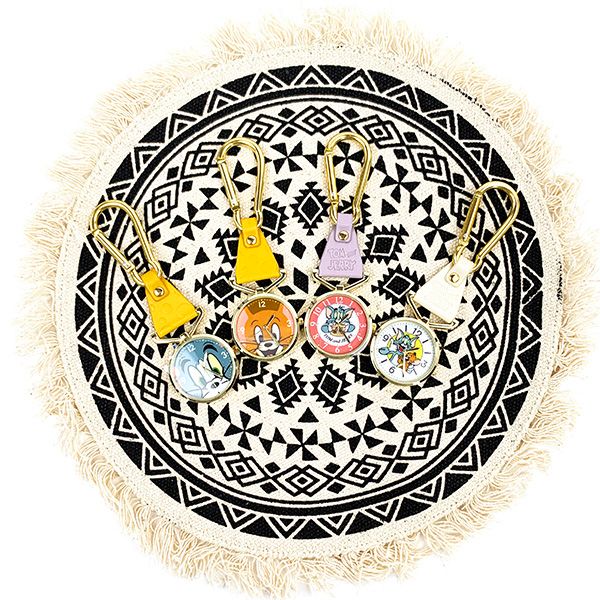 トムとジェリー カラナビKCモデル カラナビ付き時計 イエロー日本製