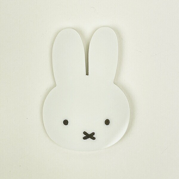 ミッフィー miffy フェイス アクリルマグネット ホワイト