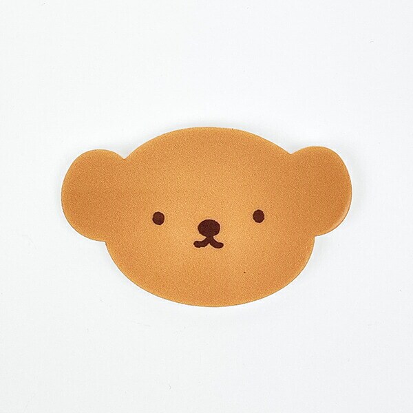 ミッフィー miffy フェイス アクリルマグネット ブラウン
