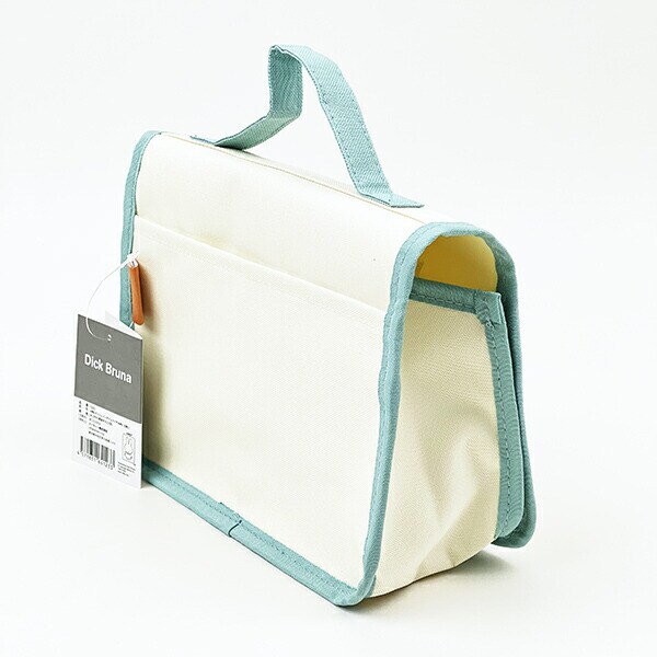 ミッフィー miffy メッシュバッグインバッグ ライトブルー