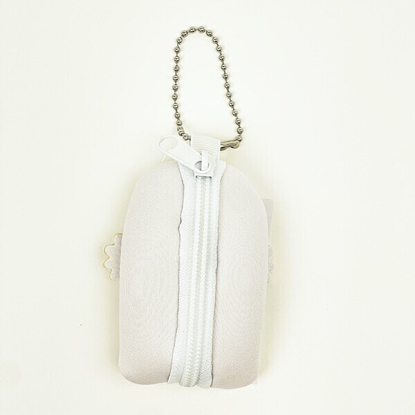 ムーミン ニョロニョロ ミニミニポーチ ホワイト MOOMIN