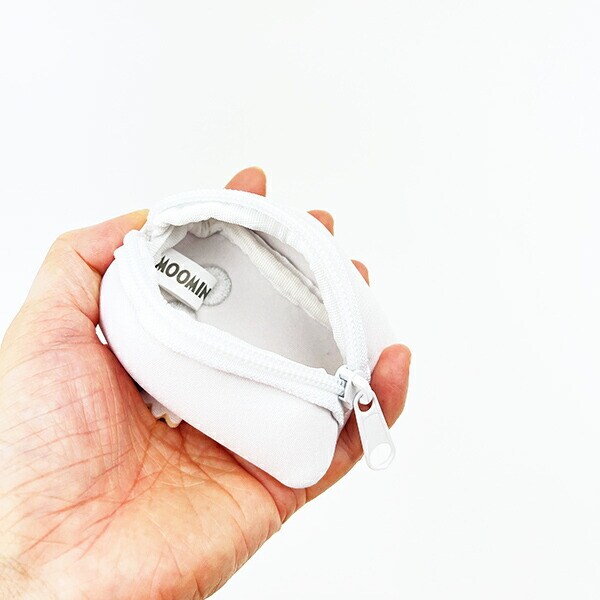 ムーミン ニョロニョロ ミニミニポーチ ホワイト MOOMIN