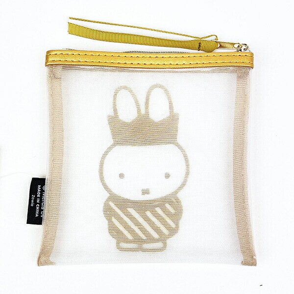 ミッフィー miffy 70th 王冠 メッシュポーチ(S)