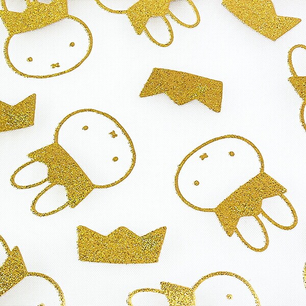 ミッフィー miffy 70th 王冠 メッシュポーチフラット