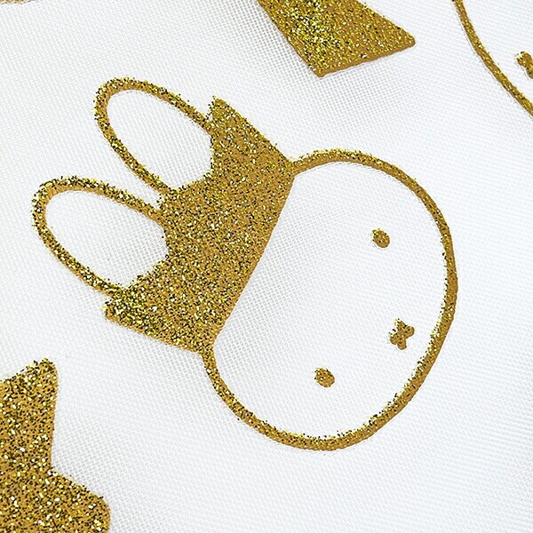 ミッフィー miffy 70th 王冠 メッシュポーチフラット