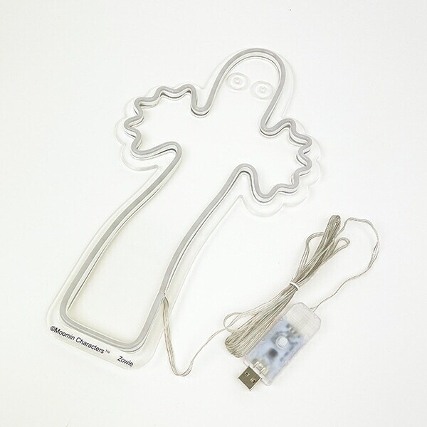 ムーミン ニョロニョロ ネオン管 インテリア