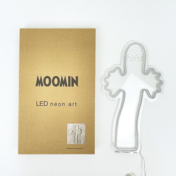 ムーミン ニョロニョロ ネオン管 インテリア