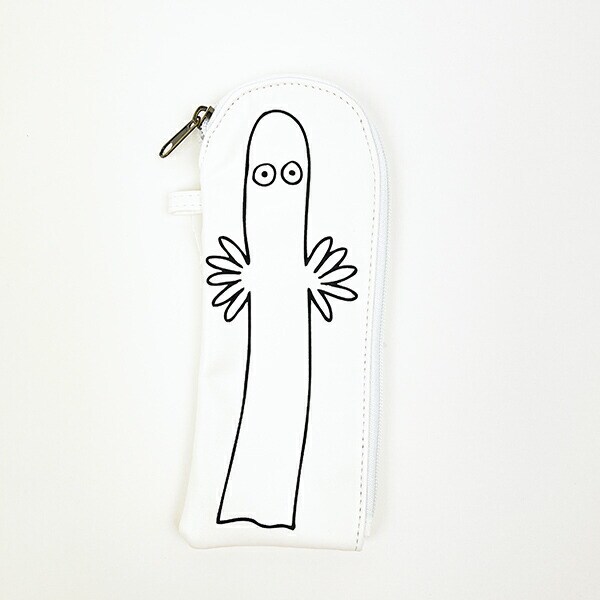 ムーミン ニョロニョロのながーいポーチ ホワイト MOOMIN