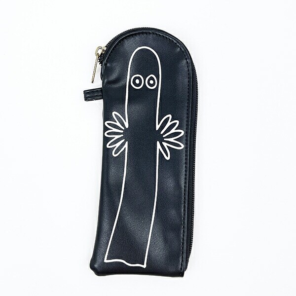 ムーミン ニョロニョロのながーいポーチ ブラック MOOMIN