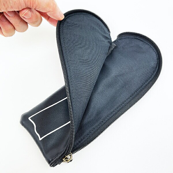 ムーミン ニョロニョロのながーいポーチ ブラック MOOMIN