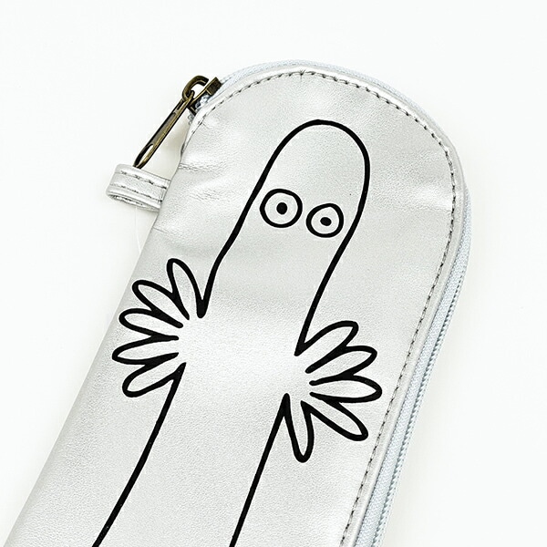 ムーミン ニョロニョロのながーいポーチ シルバー MOOMIN