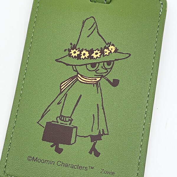 ムーミン スナフキン トラベルラゲッジタグ