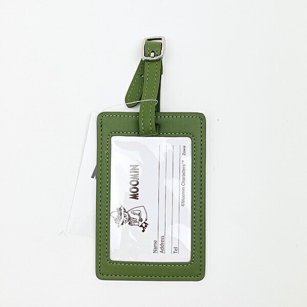 ムーミン スナフキン トラベルラゲッジタグ