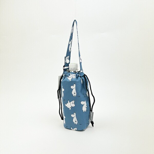 ムーミン 保冷ペットボトルホルダー グレー ランチ
