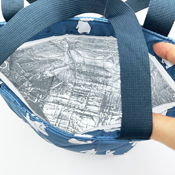 ムーミン 保冷ランチバッグ グレー