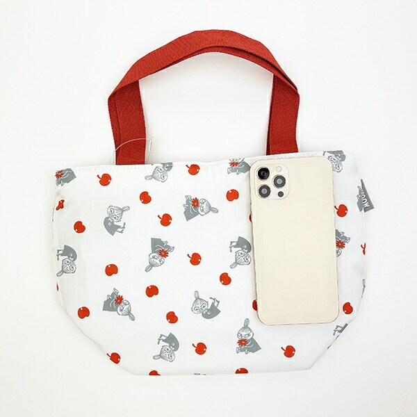 ムーミン リトルミイ 保冷ランチバッグ レッド