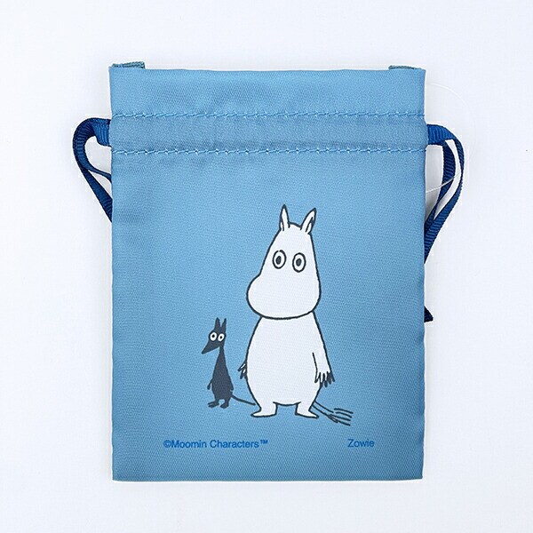 ムーミン タイニー巾着(ブルー)