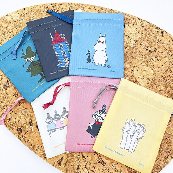ムーミン タイニー巾着(ブルー)