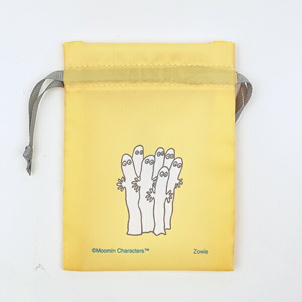 ムーミン ニョロニョロ タイニー巾着(イエロー)