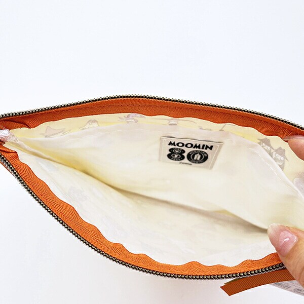 ムーミン オールスター フラットポーチ (イエロー) MOOMIN