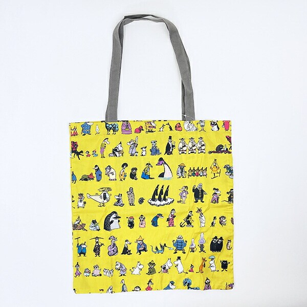 ムーミン オールスター ビッグトートバッグ (イエロー) MOOMIN