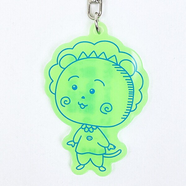 コジコジ アクリルキーホルダー蓄光 (グリーン)