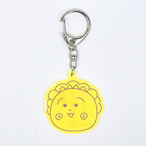 コジコジ アクリルキーホルダー蓄光 (イエロー)