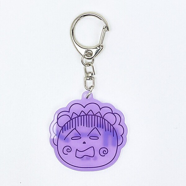 コジコジ アクリルキーホルダー蓄光 (パープル)