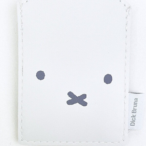 ミッフィー miffy 窓付きタイニーポーチ ホワイト 定期入れ カードケース 推し活