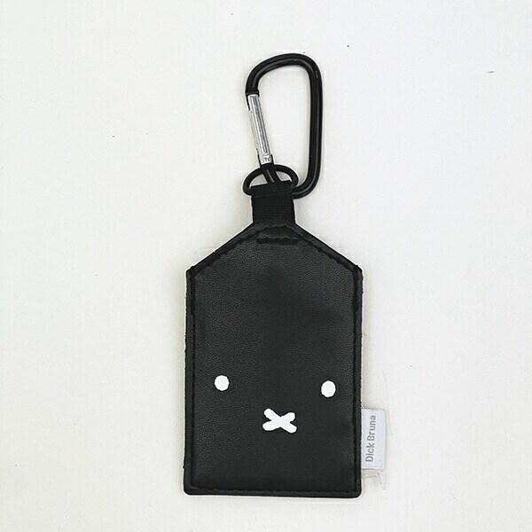 ミッフィー miffy 窓付きタイニーポーチ ブラック 定期入れ カードケース 推し活