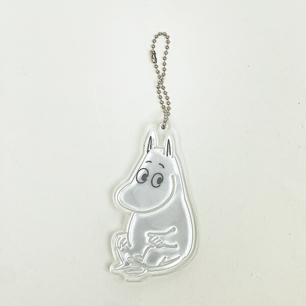 ムーミン ムーミン リフレクターラバーキーホルダー MOOMIN