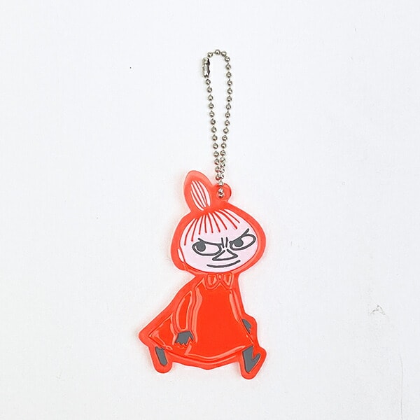 ムーミン リトルミイ リフレクターラバーキーホルダー MOOMIN