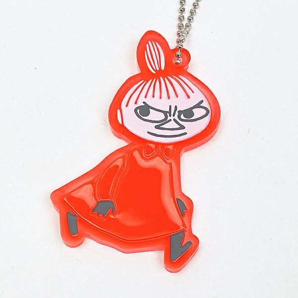 ムーミン リトルミイ リフレクターラバーキーホルダー MOOMIN