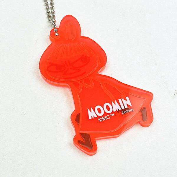 ムーミン リトルミイ リフレクターラバーキーホルダー MOOMIN