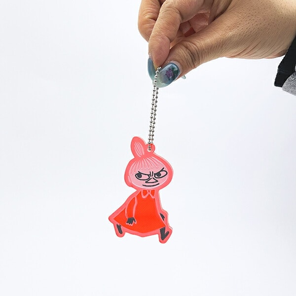 ムーミン リトルミイ リフレクターラバーキーホルダー MOOMIN